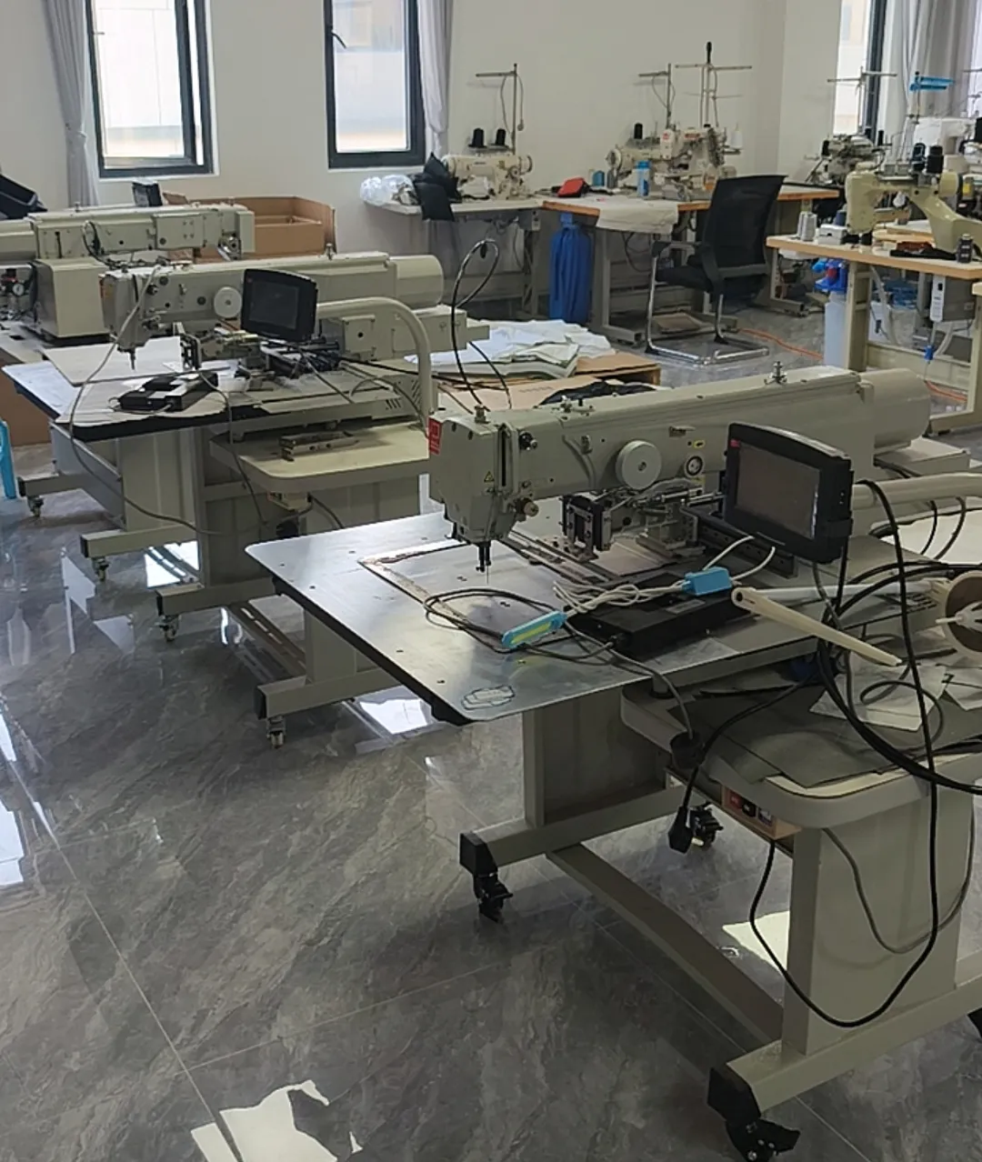 Computerised sewing machine completes the move from old fact